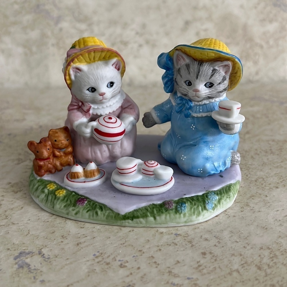 Kitty Cucumber Priscilla Playtime Schmid 1991 Figurine